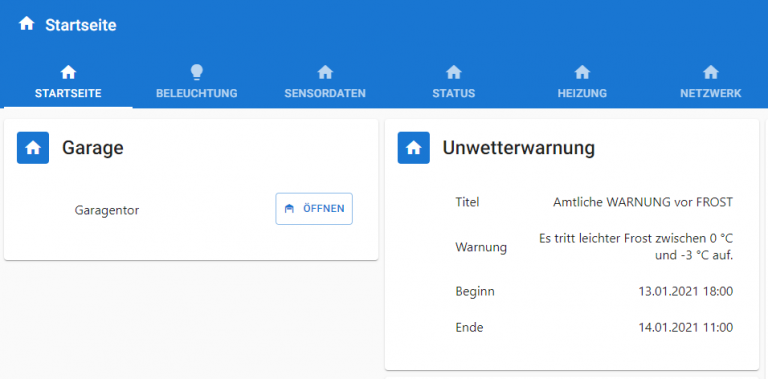 ioBroker Jarvis – Teil 24 – Button für Garagentor-Öffner – smarthome