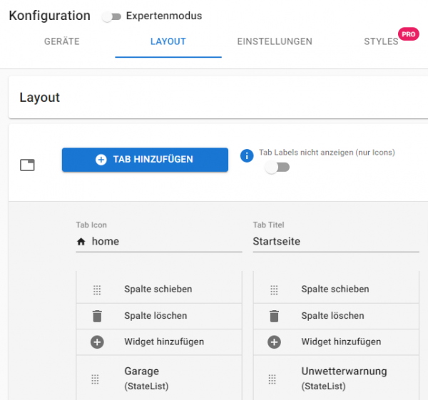 ioBroker Jarvis – Teil 24 – Button für Garagentor-Öffner – smarthome