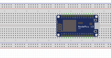 Fritzing – NodeMCU v3 Mikrocontroller hinzufügen