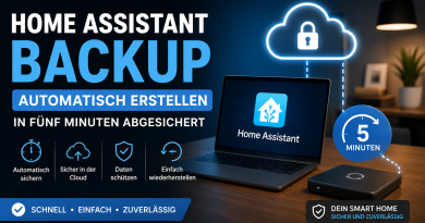 Home Assistant Backup automatisch erstellen: in fünf Minuten abgesichert