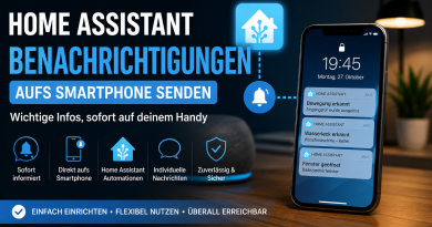 Home Assistant – Benachrichtigungen aufs Smartphone senden