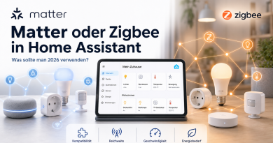 Titel: Matter oder Zigbee in Home Assistant: Was sollte man 2026 verwenden?