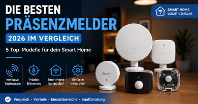 Die besten Präsenzmelder 2026 – Unsere Kaufempfehlungen für ein intelligentes Smart Home