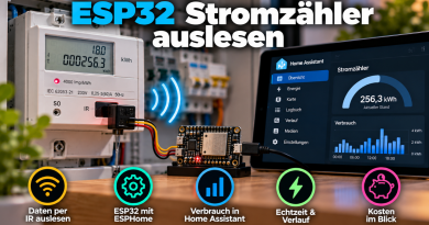 ESP32 Stromzähler auslesen