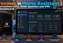 Proxmox in Home Assistant überwachen: CPU, RAM, Speicher und VMs im Dashboard
