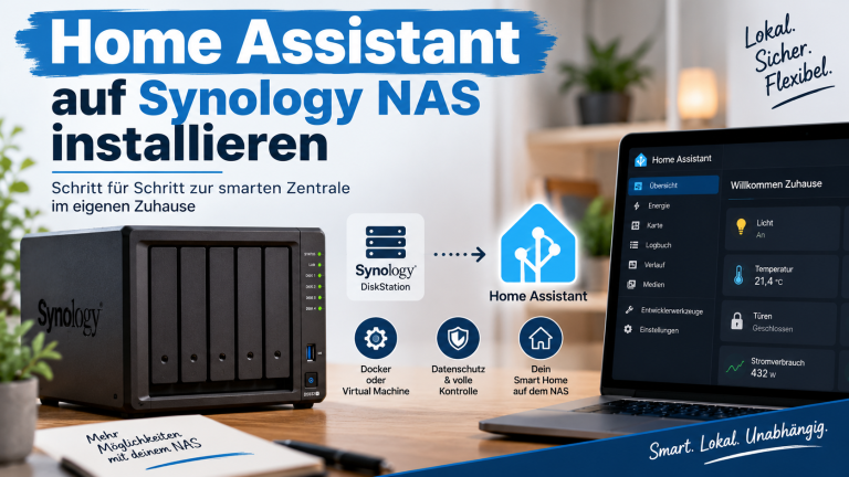 Led Text Screen Arduino Home Assistant auf Synology NAS installieren - smarthome-tricks.de