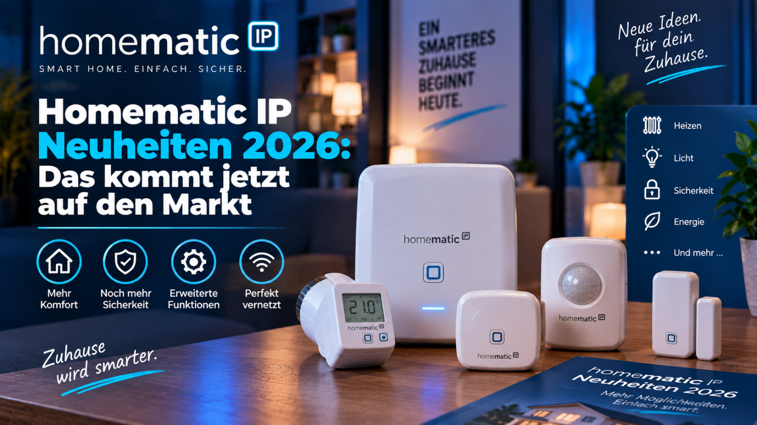 Homematic IP Neuheiten 2026: Das kommt jetzt auf den Markt - smarthome ...