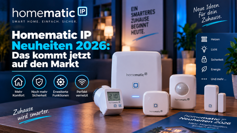 Led Text Screen Arduino Homematic IP Neuheiten 2026: Das kommt jetzt auf den Markt - smarthome ...