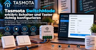 Tasmota SwitchMode erklärt: Schalter und Taster richtig konfigurieren